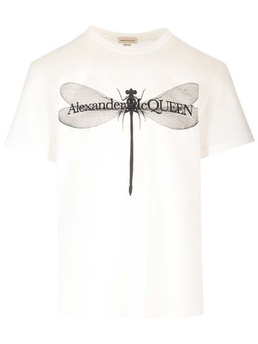 Alexander McQueen Dragonfly T-shirt - Alexander McQueen - Modalova