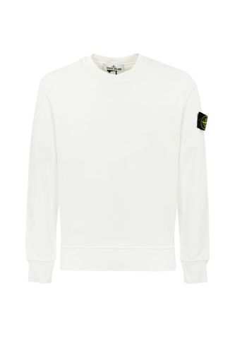 Stone Island Felpa In Cotone 63051 - Stone Island - Modalova