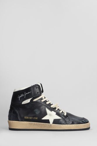 Sky Star Sneakers In Leather - Golden Goose - Modalova