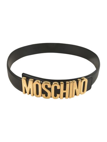 Moschino Logo Belt - Moschino - Modalova