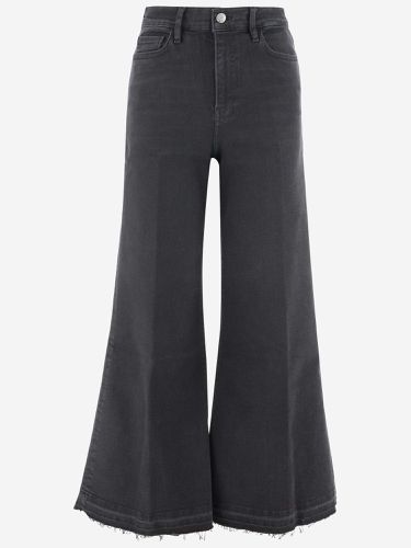 Le Palazzo Crop Jeans In Stretch Denim - Frame - Modalova