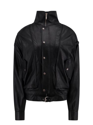 Saint Laurent Leather Jacket - Saint Laurent - Modalova