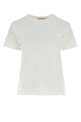 White Cotton T-shirt - Valentino Garavani - Modalova