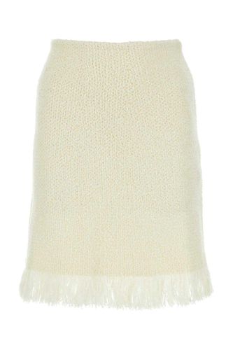 Chloé Knitted Fringed Mini Skirt - Chloé - Modalova