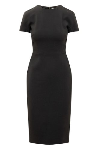 T-shirt Crepe Dress - Victoria Beckham - Modalova