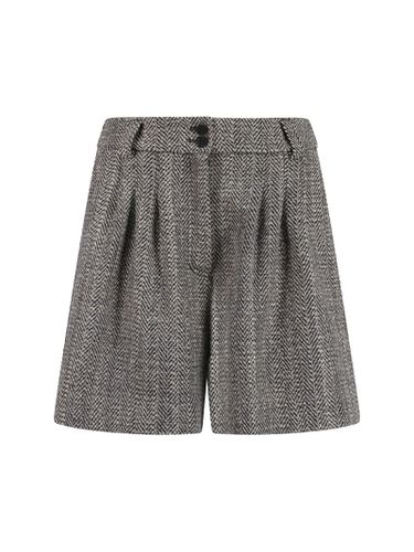 Golden Goose Grey Wool Blend Shorts - Golden Goose - Modalova