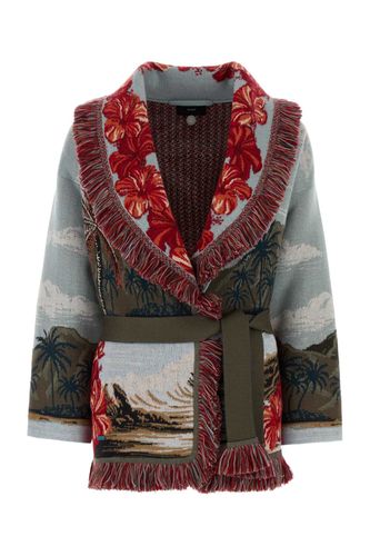 Embroidered Wool Blend Hidden Bay Cardigan - Alanui - Modalova
