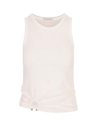 Ruched Detailed Asymmetric Tank Top - Paco Rabanne - Modalova