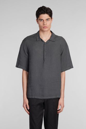 Barena Mola Shirt In Grey Linen - Barena - Modalova