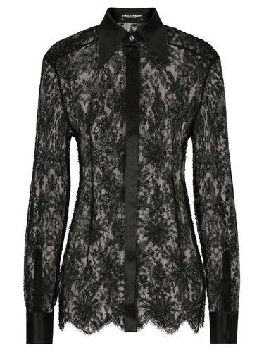 Chantilly Lace Shirt - Dolce & Gabbana - Modalova