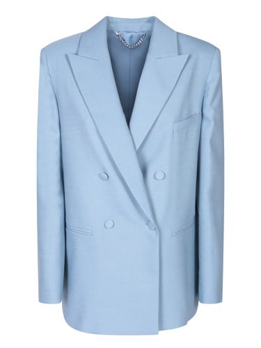 Cerulean Double-breasted Jacket - Federica Tosi - Modalova