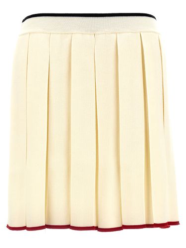 Thom Browne Knitted Pleated Skirt - Thom Browne - Modalova