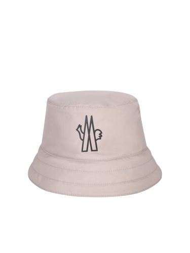 Ivory Logo Bucket Hat - Moncler Grenoble - Modalova