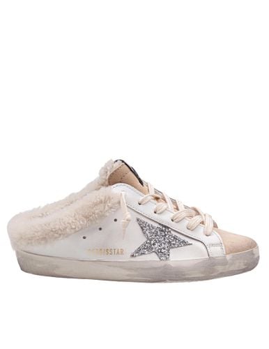 Super Star Sneakers In Leather - Golden Goose - Modalova