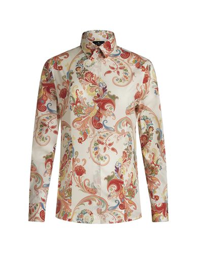 Etro Poplin Paisley Shirt - Etro - Modalova