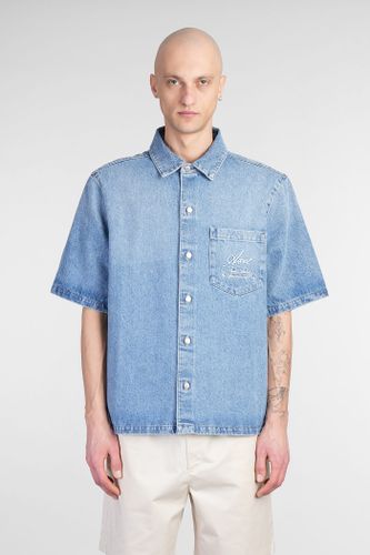 Shore Denim Shirt Shirt In Denim - Axel Arigato - Modalova
