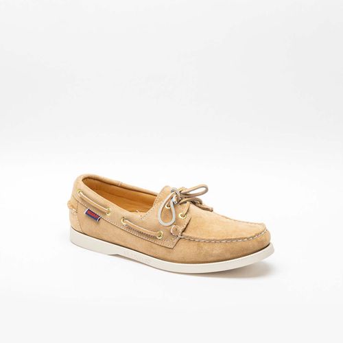 Beige Camel Suede Unlined Loafer - Sebago - Modalova