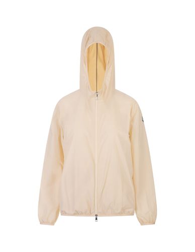 Moncler White Fegeo Hooded Jacket - Moncler - Modalova