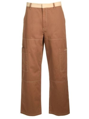 Off-White Cotton Cargo Pants - Off-White - Modalova