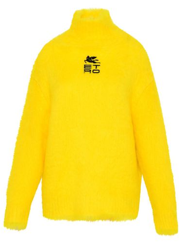 Logo Embroidered Turtleneck Jumper - Etro - Modalova