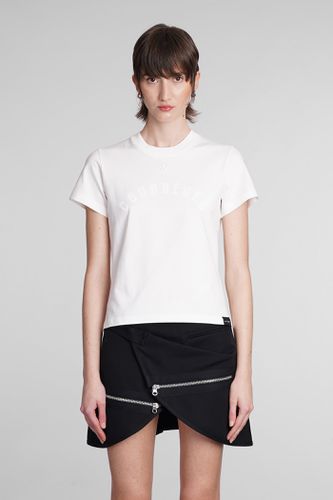 Logo Print Round Neck T-shirt - Courrèges - Modalova