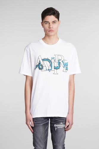 AMIRI T-shirt In White Cotton - AMIRI - Modalova