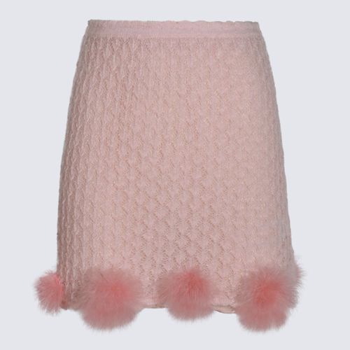 Blumarine Pink Mini Skirt - Blumarine - Modalova
