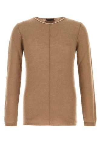Prada Camel Cashmere Sweater - Prada - Modalova
