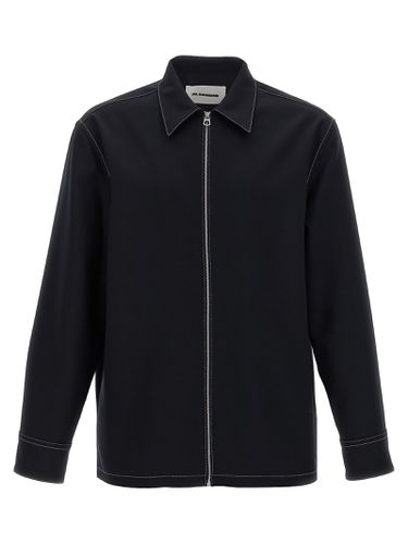 Jil Sander Zip Shirt - Jil Sander - Modalova