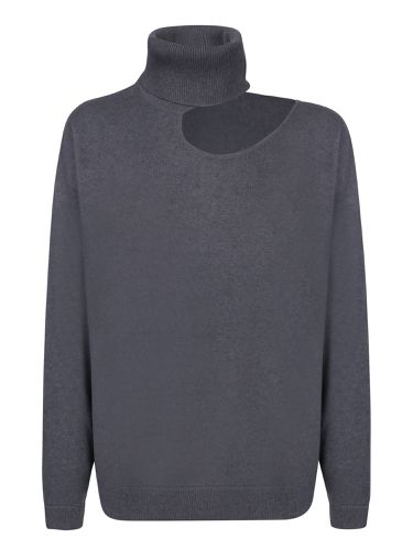 Turtleneck Sweater In Cashmere Blend - Federica Tosi - Modalova