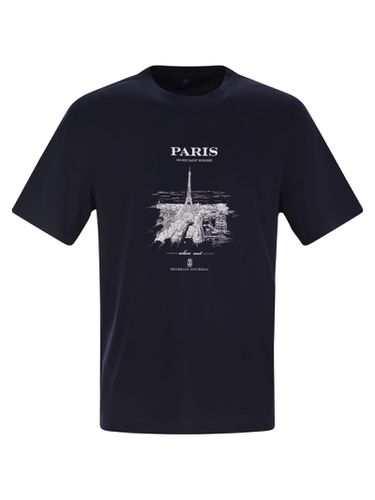 Paris T-shirt In Cotton Jersey - Brunello Cucinelli - Modalova