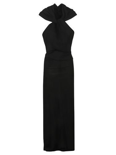 Scarf Detail Long Dress - Saint Laurent - Modalova