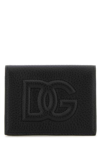 Black Leather Wallet - Dolce & Gabbana - Modalova