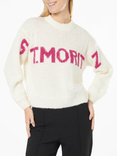 Woman Boxy Shape Soft Sweater With St. Moritz Jacquard - MC2 Saint Barth - Modalova