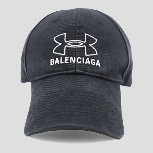 Balenciaga Black Cotton Hat - Balenciaga - Modalova