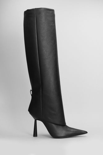 Ros 31 High Heels Boots In Leather - GIA BORGHINI - Modalova