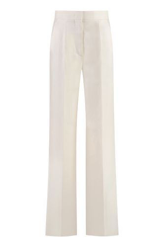 Hangar Linen Wide Leg Trousers - Max Mara - Modalova