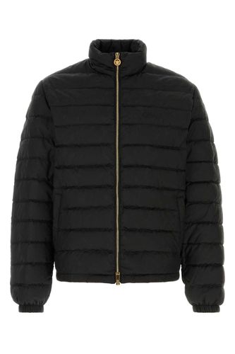 Versace Black Nylon Down Jacket - Versace - Modalova