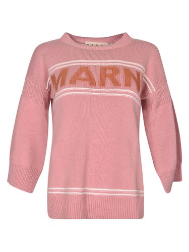 Marni Logo Chest Sweater - Marni - Modalova