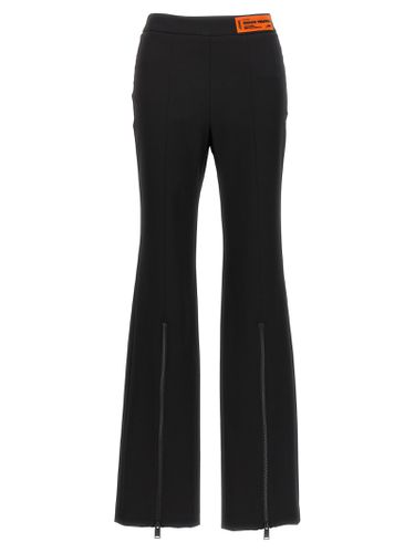 HERON PRESTON gabardine Zip Pants - HERON PRESTON - Modalova