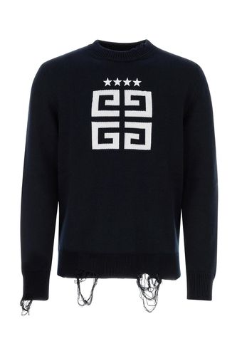 Midnight Blue Jersey 4g Stars Sweater - Givenchy - Modalova