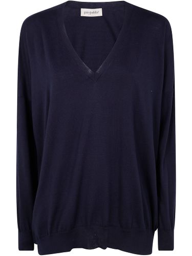 Knit Sweater V Neck - Gentry Portofino - Modalova