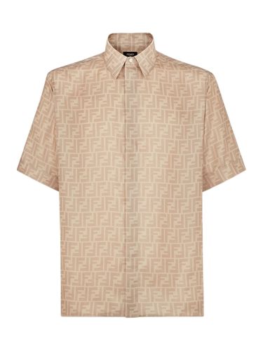 Fendi Ff Silk Shirt - Fendi - Modalova