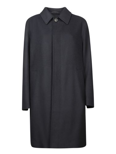 Zegna Blue Wool And Cashmere Coat - Zegna - Modalova