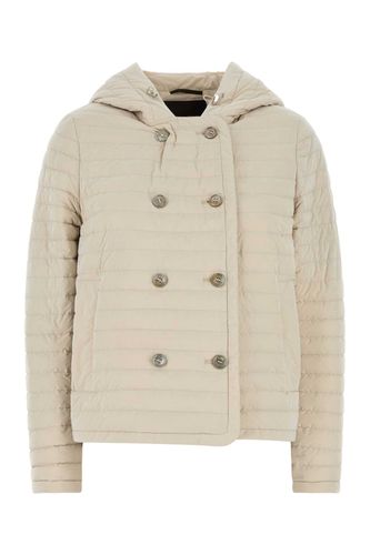 Sand Nylon Blend Dimea Down Jacket - Moorer - Modalova