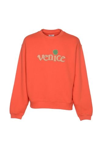 ERL Venice Logo Ribbed Sweatshirt - ERL - Modalova