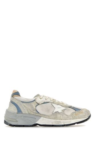 Multicolor Leather And Fabric Running Dad Sneakers - Golden Goose - Modalova