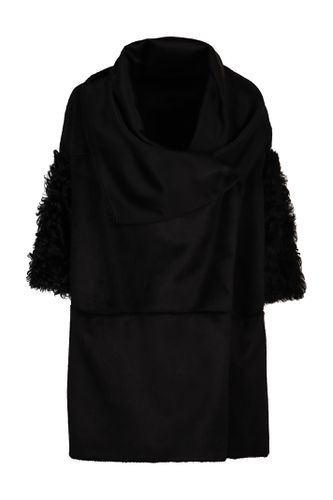 Alberta Ferretti Wool Blend Coat - Alberta Ferretti - Modalova