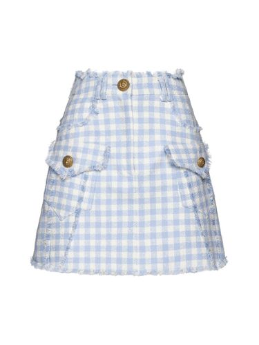 Balmain A-line Mini Skirt - Balmain - Modalova
