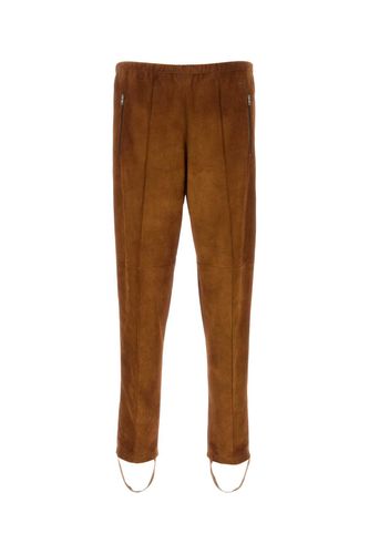 Prada Caramel Suede Pant - Prada - Modalova